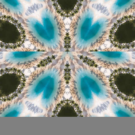 Abstract kaleidoscope background. Beautiful multicolor kaleidoscope texture. Unique kaleidoscope design.の写真素材