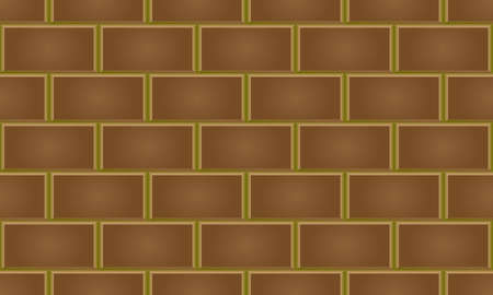 bricks themed vector background. suitable for wallpaper or website background or social media.のイラスト素材