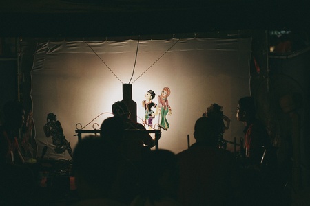 shadow puppetのeditorial素材