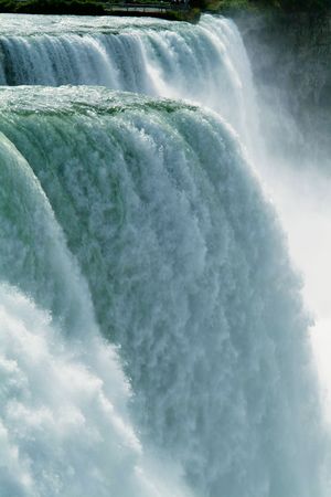 Close-up of Niagara Falls - verticalの写真素材