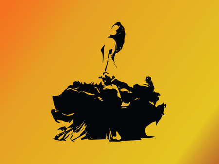 western fashion clothing icons vector art illustration as icon and logoのイラスト素材