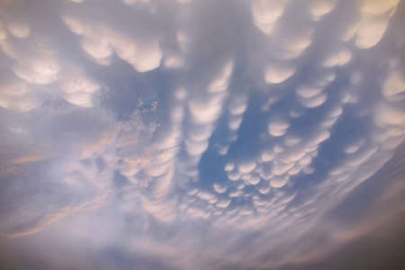 Cumulus clouds are clouds which have flat bases and are often described as `puffy`, `cotton-like` or...
