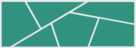 Image of a flexible photo collage gallery layout featuring multiple frames on a light background,...
