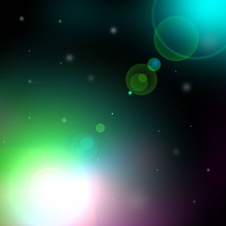 abstract outer space background with flare の写真素材