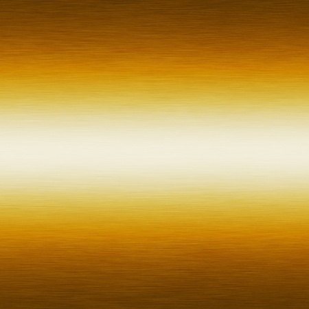 gold metal background texture with horizontal scratchesの写真素材