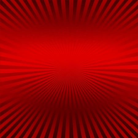 red metal texture background with light rays, may use as christmas backgroundの写真素材