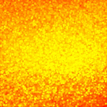 mosaic tiles pattern background, cubes in gold color as abstract textureの写真素材
