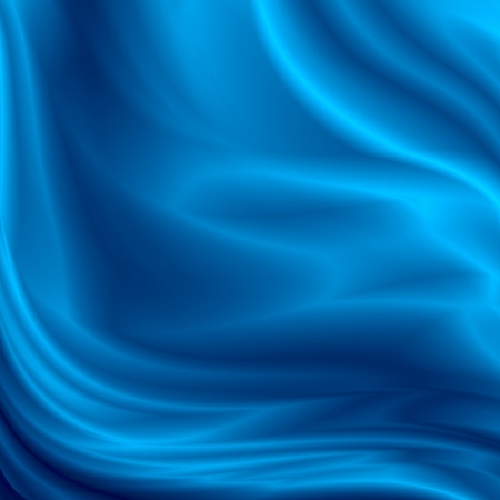blue abstract background silk satin textureの写真素材