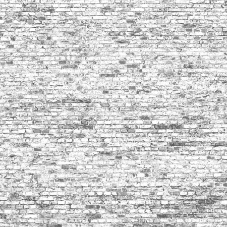 old white brick wall texture grunge backgroundの写真素材