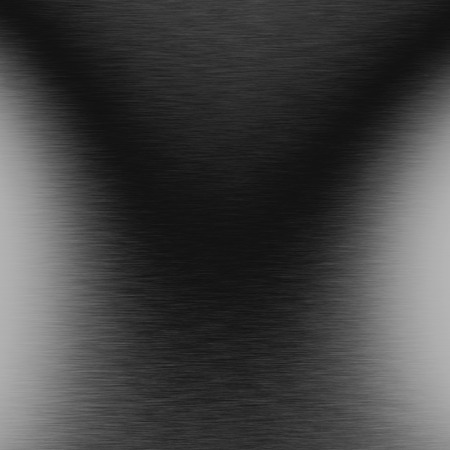 black metal texture background and chrome sidesの写真素材