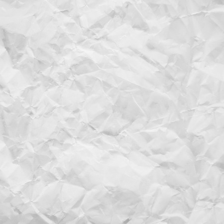 white background crumpled paper textureの写真素材