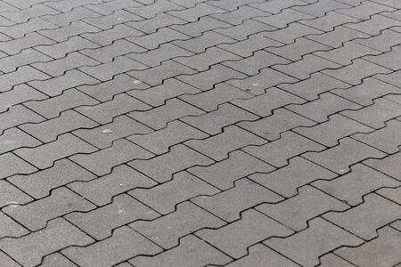 cobblestone pavement abstract background  texture old streetの写真素材