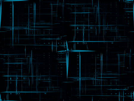 black background blue abstract pattern texture to modern technology concept design seamless backgroundの写真素材
