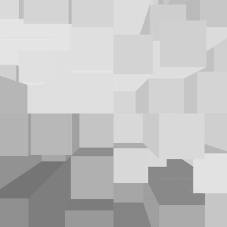 gray cubes abstract background to modern concepts designの写真素材