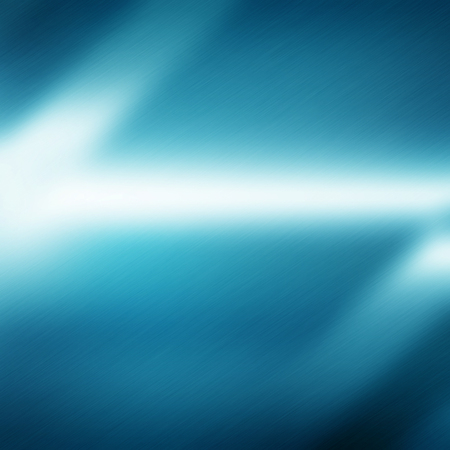 blue abstract background stainless metal texture subtle pattern, beams of spot lightの写真素材