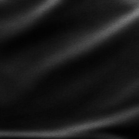 black background metal texture smooth pleated surfaceの写真素材