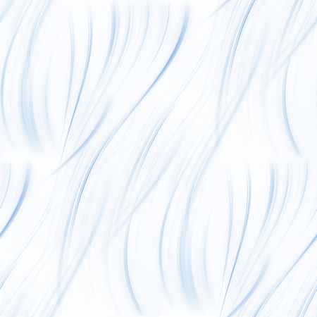 white wallpaper background blue abstract wavy lines texture seamless batik patternの写真素材