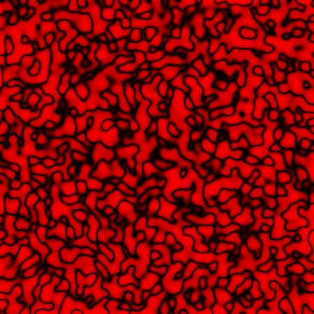blurred cells abstract background texture pattern, red abstract background and black shapesの写真素材