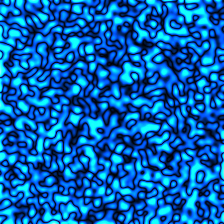 blue abstract background texture curved lines shapes pattern as tissue brain neuron cellsの写真素材