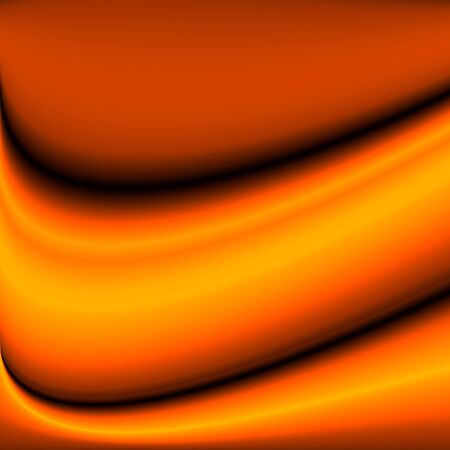 decorative oraqnge background waves patternの写真素材