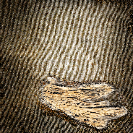 ripped fabric texture closeup, grunge backgroundの写真素材