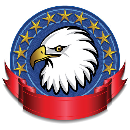 Eagle Bannerのイラスト素材
