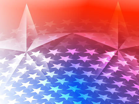 America Stars Background USAのイラスト素材