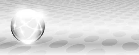 Futuristic background for a web header or bannerのイラスト素材