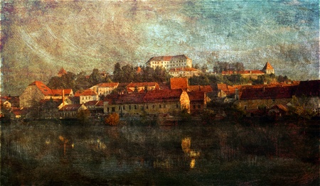 Ptuj, the oldest city in Sloveniaの写真素材