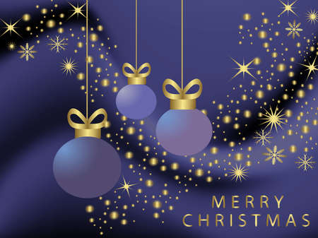 Merry Christmas designのイラスト素材