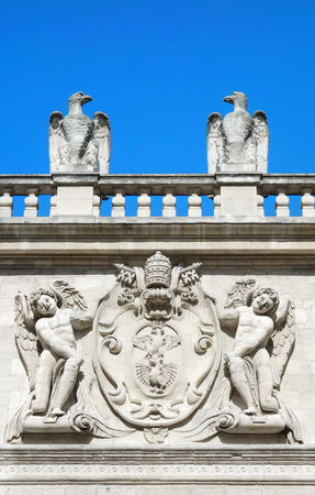 Hotel des Monnaies, baroque palace of conservatory, Avignon, Provence, Franceのeditorial素材