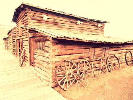 Old west, vintage versionの写真素材
