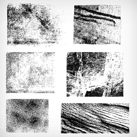 Set of grunge frames vectorのイラスト素材