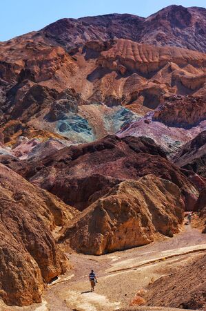 Golden Canyon, California, USAの写真素材