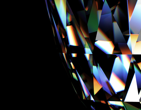 Background of jewelry gemstone. Facetの写真素材