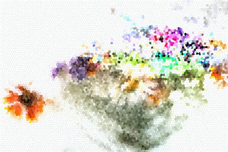 Abstract flower background.の写真素材