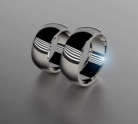 Golden Wedding Ring. Jewelry backgroundの写真素材