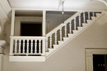 Side View of Staircase in The Home.