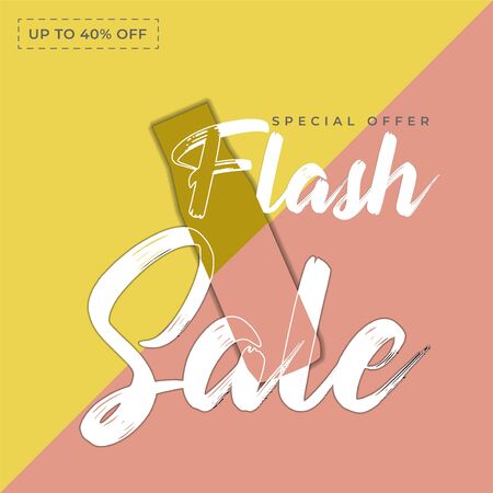 flash sale design banner or poster header to complement the promotional media elements, feminism background clean and clearのイラスト素材