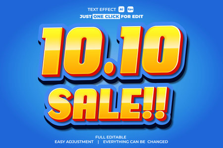 Super Sale big promo text effect, easy custom, modern style header or title promotion product or services, special offer discount sale, simple and clean background.のイラスト素材
