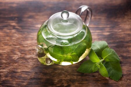 Mint teaの写真素材
