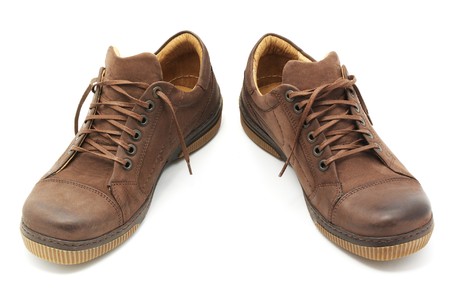 Pair of shoes. Element of design.の写真素材