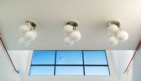 Geometry architecture. Element of indoor design.