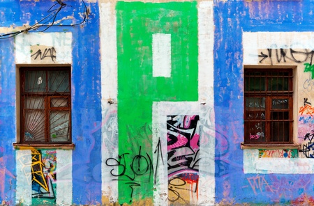 Colorful life. Element of urban design.のeditorial素材