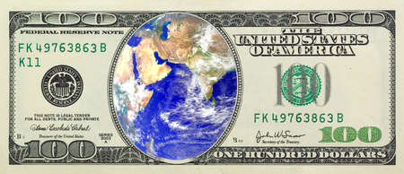 Empty dollar. Element of design.の写真素材