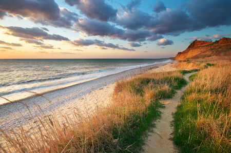 Beautiful seascape. Composition of nature.の写真素材