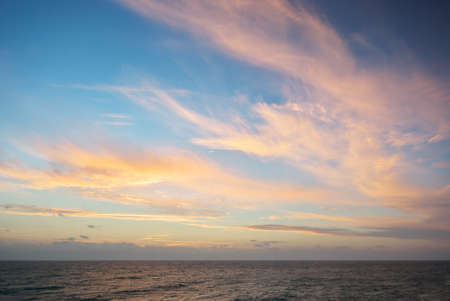 Beautiful sky background. Composition of nature.の写真素材