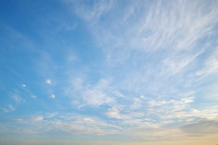 Sky background at sunset. Nature composition.の写真素材