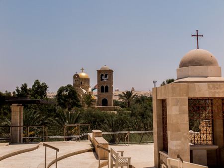Qasr el Yahud near Jericho, according to tradition it is the place where the Israelites crossed the...