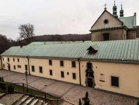 Poland - monastery of Discalced Carmelites in Czerna. Old abbey.の写真素材